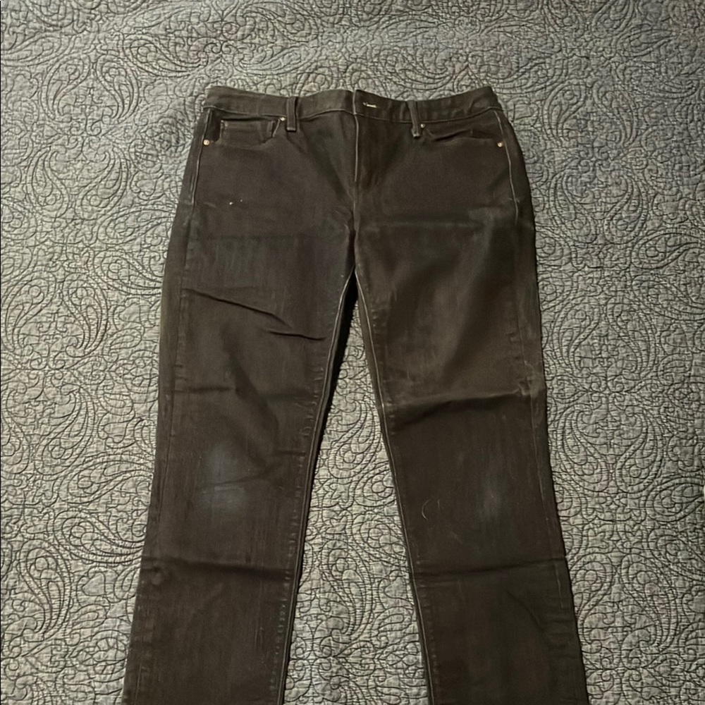 GAP Black Slim Jeans with Smooth Texture